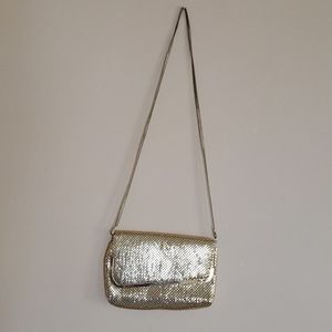 Le Regale gold shiny hand made 90s  bag
